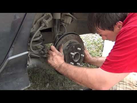 Видео: Ниссан Лиф Замена ступичного узла заднего Пособие для чайников  подробно ! Ч- 3 Сборка !