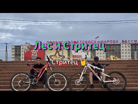Видео: (Фрирайд/Даунхил) катнули по лесу а потом в стрит!