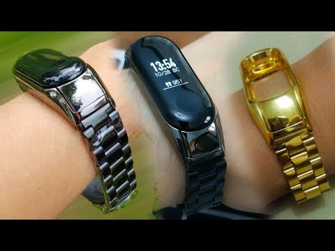 Видео: Стальной ремешок для Mi Band 3 и его настройка, подгонка по толщине руки