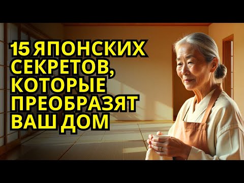 Видео: 15 Японских Секретов, Которые Навсегда Изменят Ваш Дом