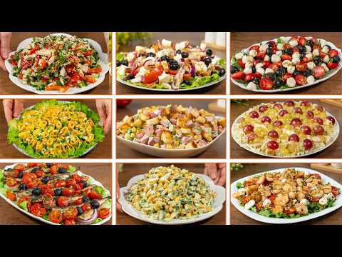 Видео: 10 вкусных и быстрых САЛАТОВ к пасхальному столу🥗😍👍 Быстрые и вкусные салаты