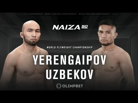 Видео: DIAS YERENGAIPOV VS. LAZIZKHON UZBEKOV | ДИАС ЕРЕНГАИПОВ VS. ЛАЗИЗХОН УЗБЕКОВ | БОЙ ЗА ПОЯС NAIZA 50