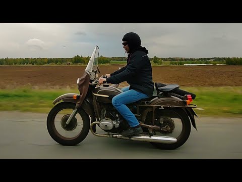 Видео: НОВЫЙ УРАЛ 1982г! На что он был способен с завода? Испытания "капсулы времени" с пробегом 400км.