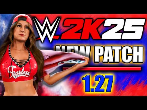 Видео: Вышел патч 1.27... и Мировой тур ГОТОВ!! | WWE 2K25