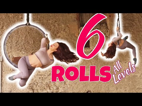 Видео: КЛАСС РОЛЛОВ! 6 воздушных кувырков в кольце для всех уровней: от начального до продвинутого