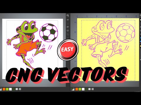 Видео: Легко конвертируйте фотографии в векторы с ЧПУ с помощью Carveco Maker!