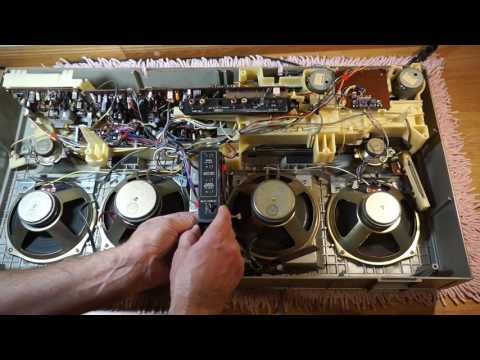 Видео: Sharp GF-777Z. Часть 2. Разборка магнитолы.