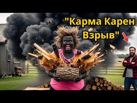 Видео: ХОА КАРЕН ВОРОВАЛА МОИ ДРОВА — Я ПОДМЕНИЛ ИХ ПОЛЫМИ БРЕВНАМИ, НАПОЛНЕННЫМИ ПОРОХОМ!