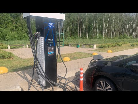 Видео: Возвращение с моря на электромобиле в СПб! Перегрев и неисправные ЭЗС по пути!