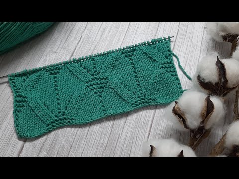 Видео: #вязание #узорыспицами  Очень красивый и необычный узор!!! Очень легко вяжется!!! МК!!!🧶
