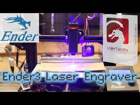 Видео: Переделка старого 3D-принтера в лазерный гравер