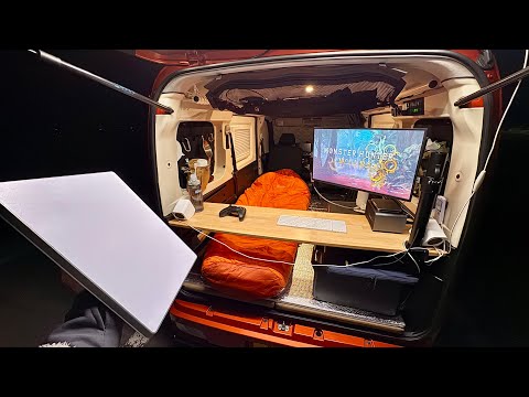 Видео: Starlink car camping в миникаре