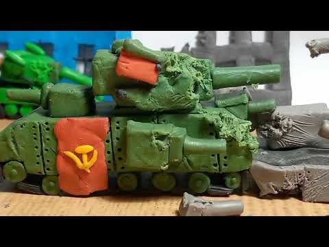Видео: Мультики про танки т-57 против вк45