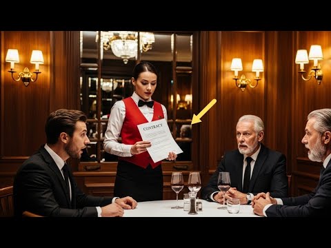 Видео: «Директор усмехнулся… но официантка прочитала контракт и ушла. Он не ожидал такого конца!»