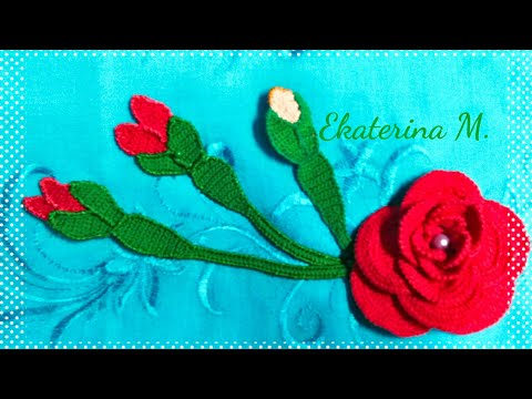 Видео: Маленькие бутоны роз. Часть 2.