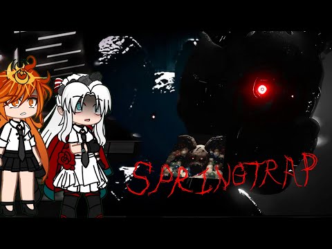 Видео: ✨ГРОЗОВЫЕ ВОЛНЫ РЕАГИРУЮТ НА СПРИНГТРАП | FNAF ¦XLEE-GACHA¦x2 скорость~