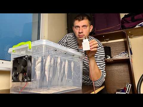 Видео: БОЛЬШЕ НЕ ПОКУПАЮ ВЯЛЕНУЮ РЫБУ! Простой контейнер для сушки своими руками