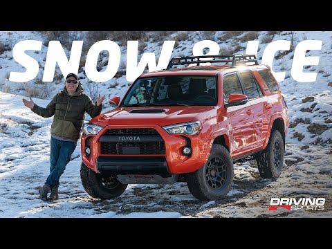 Видео: Внедорожные испытания Toyota 4Runner TRD PRO 2023 года на снегу и льду