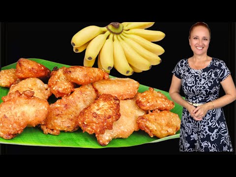 Видео: 🍌🍠Если дома есть БАНАНЫ, приготовьте их в хрустящем кляре Жареные Бананы лучший десерт во Вьетнаме