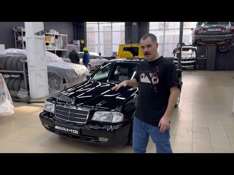 Видео: Уникальный C43 AMG w202.