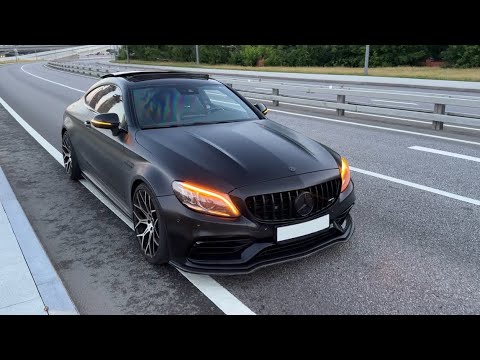 Видео: ПОКАТУШКИ НА C63s AMG ОТ ПЕРВОГО ЛИЦА ПО МОСКВЕ