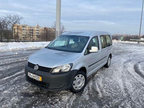 Видео: VW Caddy LIFE Maxi 2.0 TDI   140 (л.с.) из Германии под Новый Год