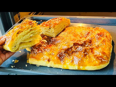 Видео: Необычный Хачапури Очень Вкусно Тесто 3 стакана Замес 3 минуты Я хочу делать это каждый день Рецепт