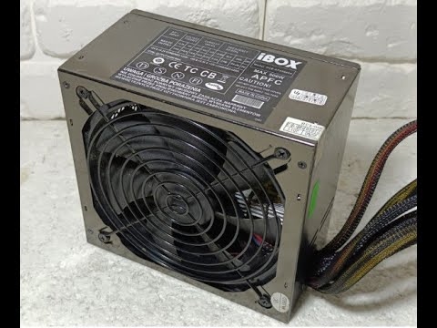 Видео: Ремонт блока питания iBOX 500W (HCE-ATX0500A)