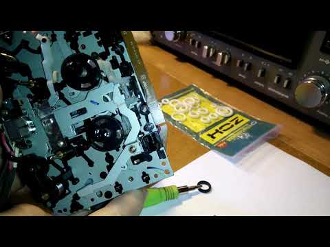 Видео: Восстановление работоспособности идлера кассетной деки (еще способ).