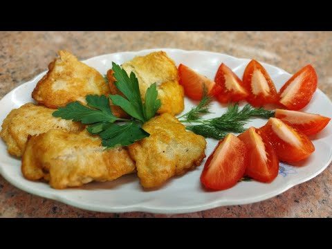 Видео: Это ароматное и пикантное блюдо, которое делает рыбу мягкой и сочной. Рыба в чесночно-луковом кляре!