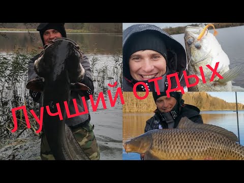 Видео: Сбежали из города😃 Собрали вещи и Уехали на Рыбалку 🎣 4 дня на реке в палатках осенью⛺