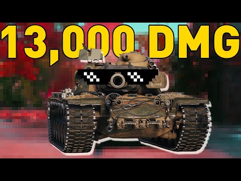 Видео: T110E5 РАЗБИВАЕТ 13 000 в World of Tanks!