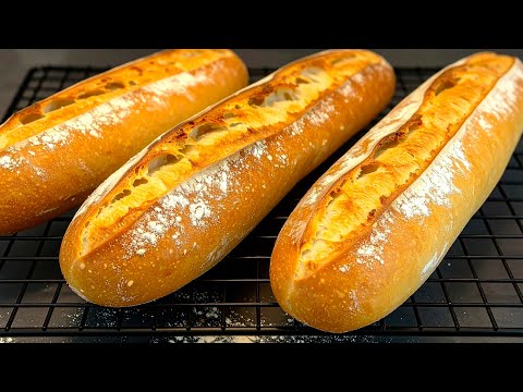 Видео: Я больше не покупаю хлеб! Тесто готово за 5 минут.