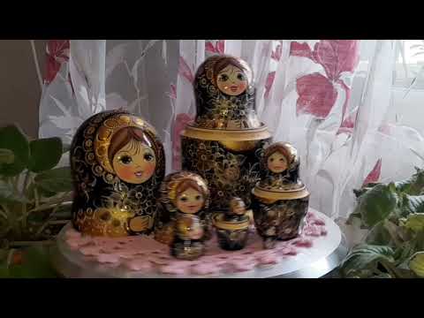 Видео: 🪆💥МАТРЁШКИ/ЗАВЕРШЕНИЕ/ЛАКИРУЮ/СОБИРАЮ КОМПЛЕКТ💥🪆@matreshka65