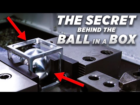 Видео: Как изготовить ИДЕАЛЬНЫЙ ШАР в коробке | DN Solutions DNM 5700L Mill