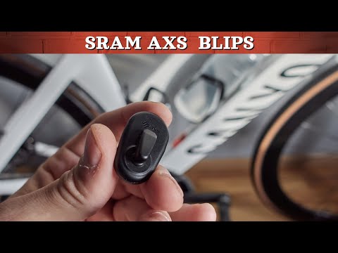 Видео: Sram AXS Wireless Blips, беспроводные кнопки переключений