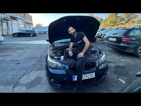 Видео: Broken chain BMW E60 530D 218hp (Скъсана верига последици и кви щети е понесло ) ?