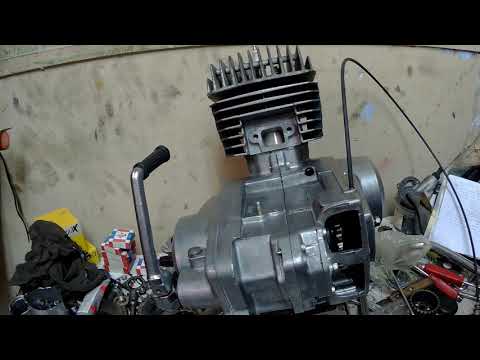 Видео: МИНСК от "пиЕнэров" - ПУСК как ЯВА, от руки !!КЕтайские детали в МАКАКЕ,как собирать,на что смотреть