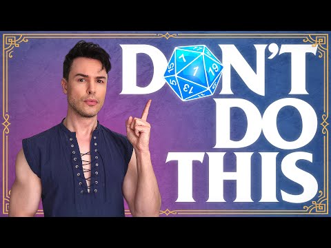 Видео: Новые игроки D&D: не совершайте эти 8 ошибок!