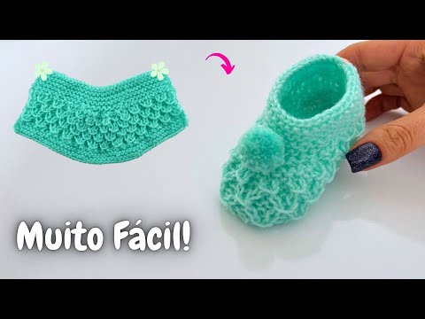 Видео: ОЧЕНЬ ЛЕГКО ВЯЗАТЬ ОБУВЬ