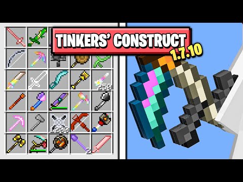 Видео: 🍄Самый ТОПОВЫЙ ГАЙД По Моду Tinkers Construct 1.7.10 - Весь Мод в Одном Видео Майнкрафт