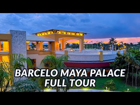 Видео: 🌴🌴 BARCELO MAYA PALACE — ПОЛНЫЙ ТУР | Ривьера Майя, Мексика