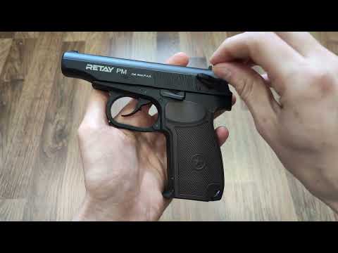 Видео: Стартовый пистолет Retay PM
