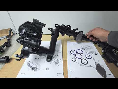 Видео: 1.5 HDI PSA удаляем теплообменник  9813050280 ч.4