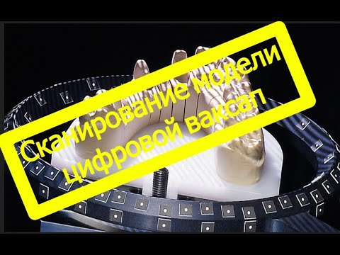 Видео: Сканирование модели, подготовка к изготовлению цифрового воксапа.