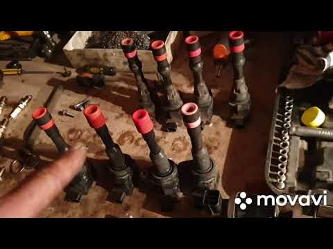Видео: Хонда джаз очистка катушек.