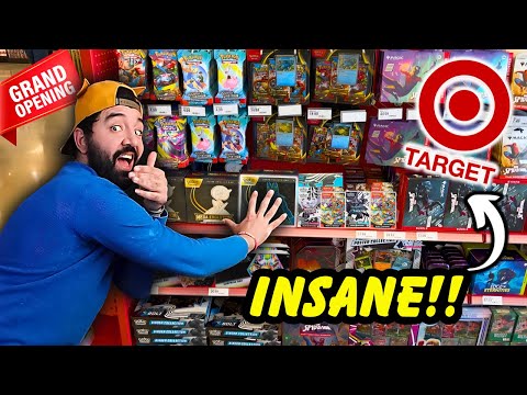 Видео: TARGET «Торжественное открытие» POKEMON HUNT было... БЕЗУМНЫМ! 😱