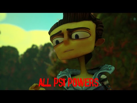 Видео: Psychonauts 2 - Все пси-способности на Дионе