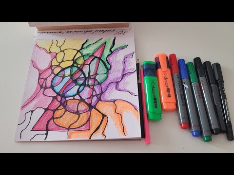 Видео: Я и нейрографика 🌈💕🖍🖍