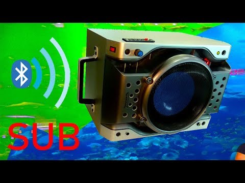 Видео: Портативная Bluetooth колонка из САБВУФЕРА